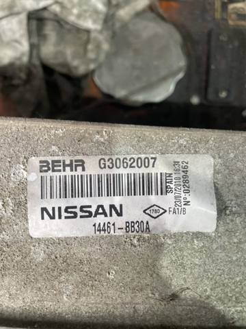 14461BB30A NISSAN Радиатор интеркуллера купить в Николаев