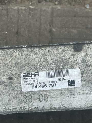 24466787 OPEL Радиатор интеркуллера купить в Запорожье