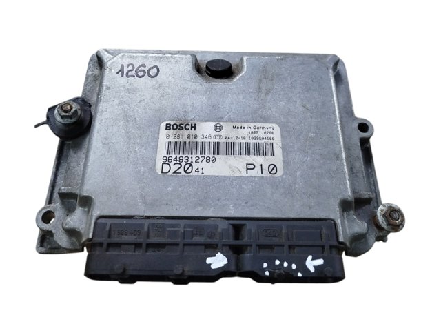 Модуль управления двигателем 9648312780 PEUGEOT