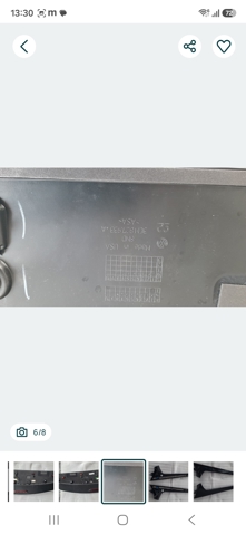 Спойлер крышки багажника 3CM827933A VAG