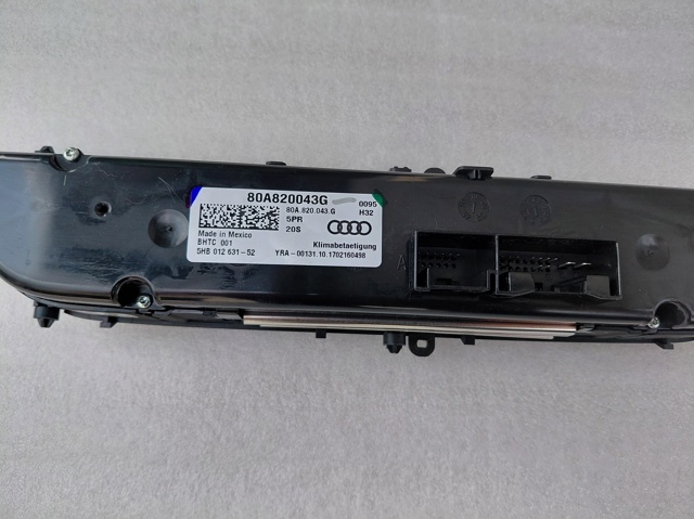 VAG 80A820043G Блок управления режимами отопления/кондиционирования в наличии Полтава