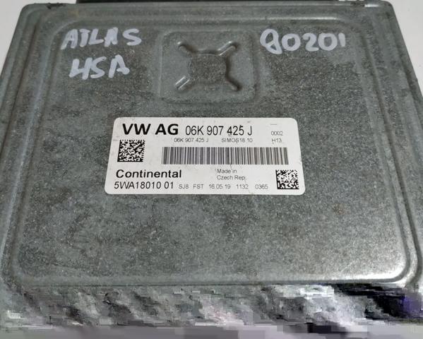 Компьютер двигателя 06K907425J VAG