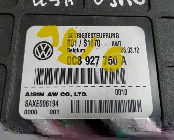 Блок управления акпп 0C8927750A VAG