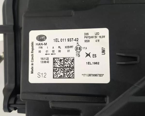 HELLA 1EL011937421 Фара правая в наличии Тернополь