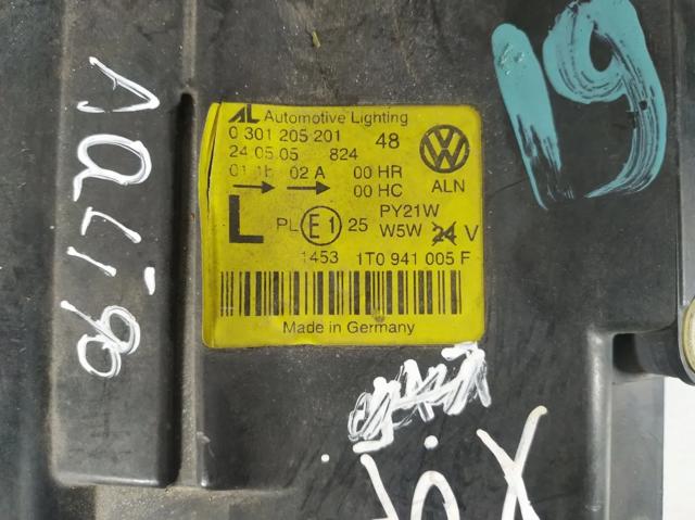VAG 1T0941005F Левая фара в наличии Житомир