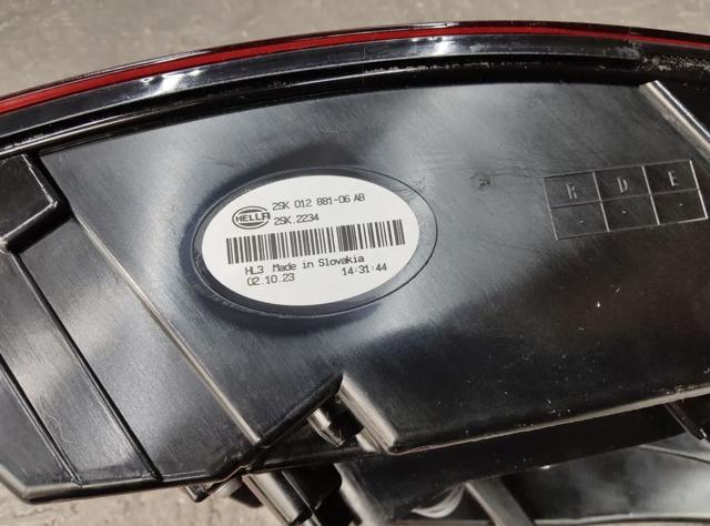 2SK012881061 HELLA Фонарь задний правый купить в Сумы