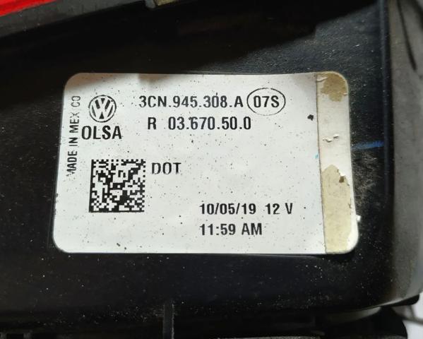 3CN945308A VAG Фонарь задний правый внутренний купить в Павлоград