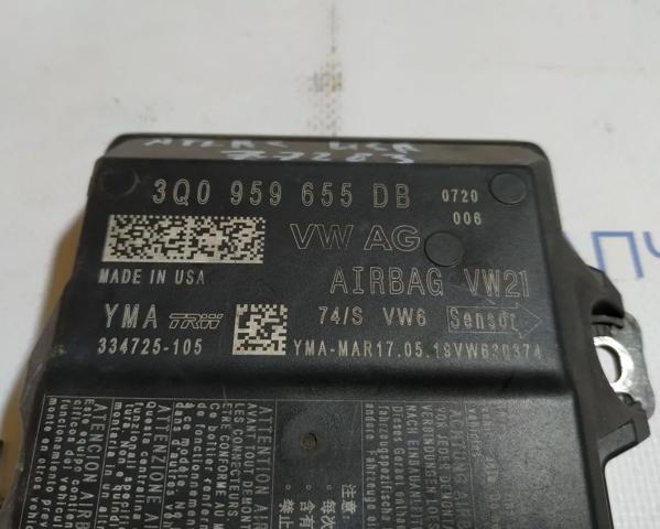 3Q0959655DB VAG Модуль-процессор управления подушкой безопасности (ЭБУ AIRBAG) купить в Черкассы