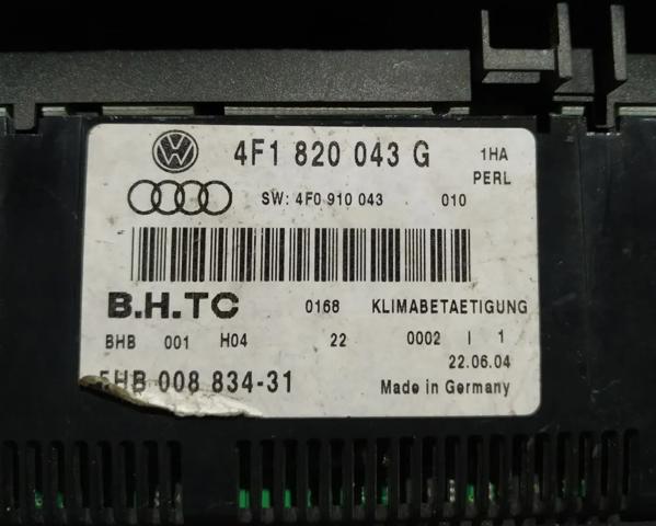 VAG 4F1820043G Блок управления кондиционером в наличии Житомир