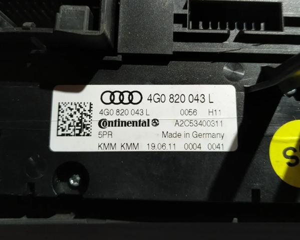 4G0820043L VAG Блок управления кондиционером купить в Каменское