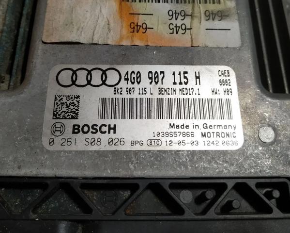 4G0907115H Блок управления двигателем купить Павлоград