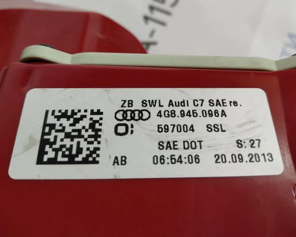 4G8945096A Фонарь задний правый внешний купить Каменское