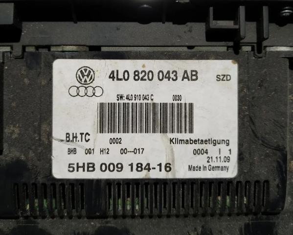 4L0820043AB Блок управления режимами отопления/кондиционирования купить Кривой Рог