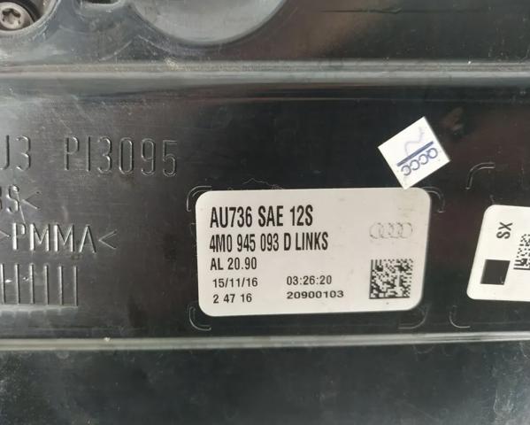 4M0945093D Фонарь задний левый купить Хмельницкий