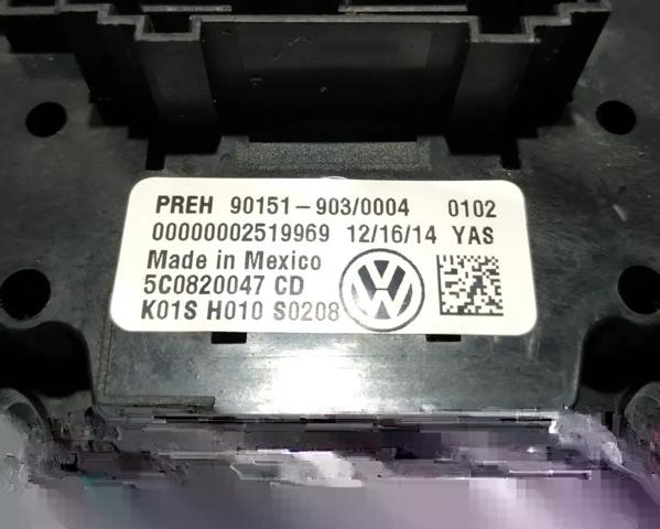 5C0820047CD VAG Блок управления кондиционером купить в Черновцы