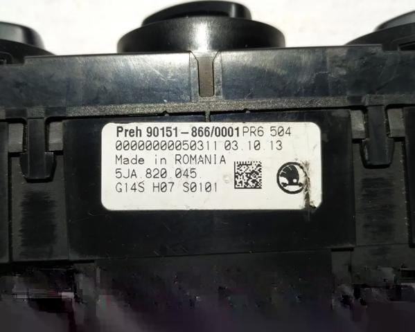 5JA820045 Блок управления режимами отопления/кондиционирования купить Киев