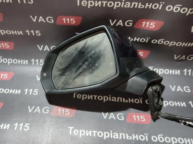 Левое боковое зеркало 80B857409E9B9 VAG