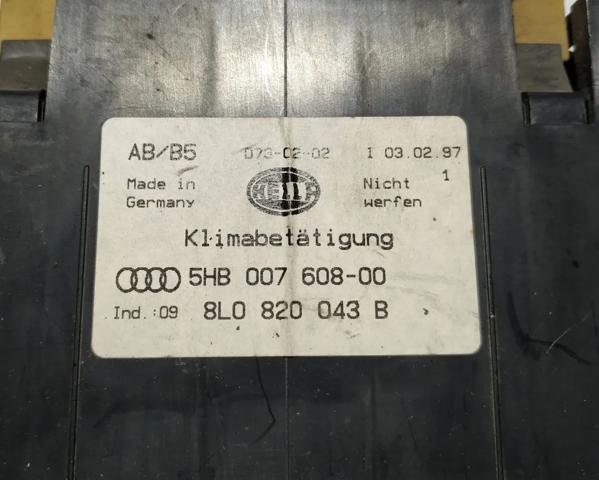 VAG 8L0820043B Блок управления кондиционером в наличии Ужгород
