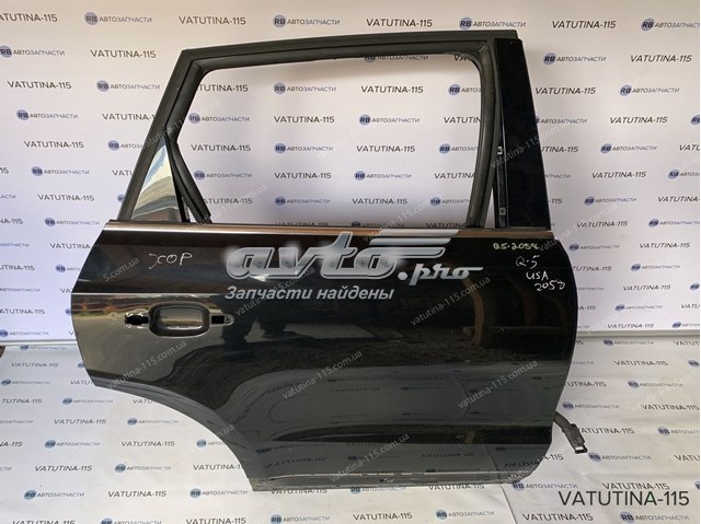Задняя правая дверь 8R0833052B VAG