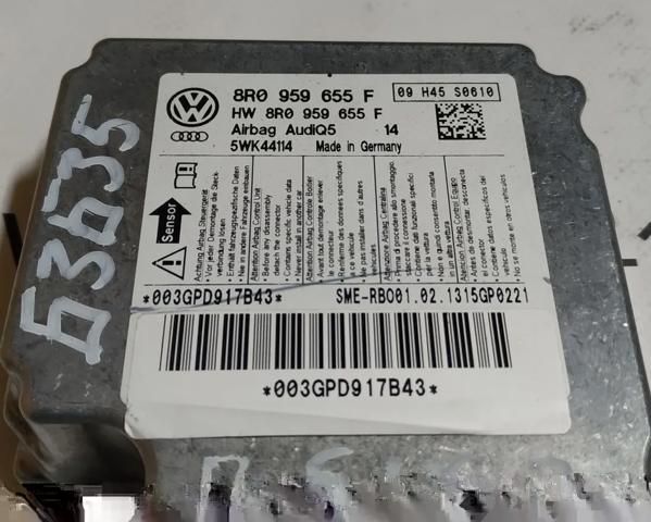 VAG 8R0959655F Модуль-процессор управления подушкой безопасности (ЭБУ AIRBAG) в наличии Черновцы