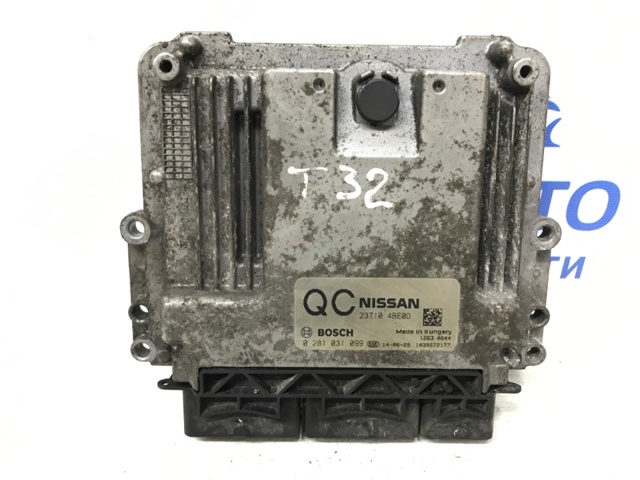 Компьютер двигателя 237104BE0D NISSAN