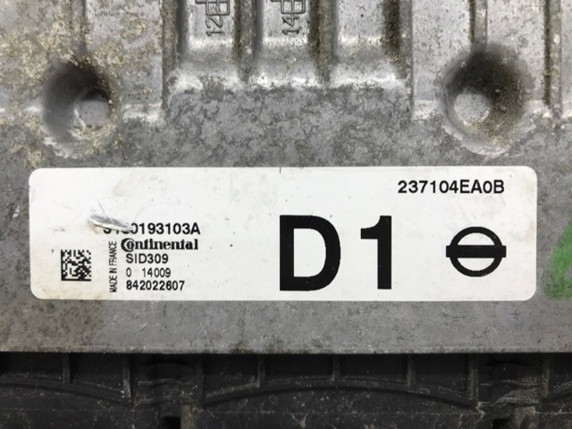 237104ED0C NISSAN Блок управления двигателем купить в Киев