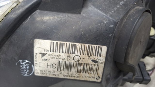 260106839R RENAULT Фара правая купить в Хмельницкий