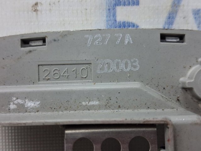 26410ZD003 NISSAN Лампа освещения багажника купить в Полтава