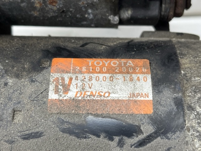 TOYOTA 2810020020 Стартер в наличии Ирпень