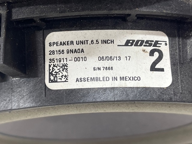 NISSAN 281569NA0A Динамик передней двери в наличии Львов