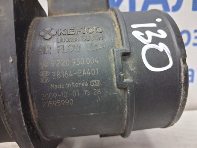 281642A401 HYUNDAI Датчик потока (расхода) воздуха, расходомер M.A.F. - (Mass Airflow) купить в Павлоград