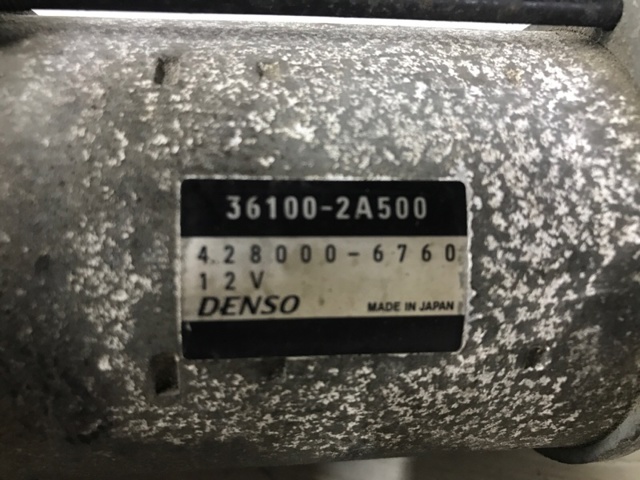 361002A500 HYUNDAI Стартер купить в Сумы