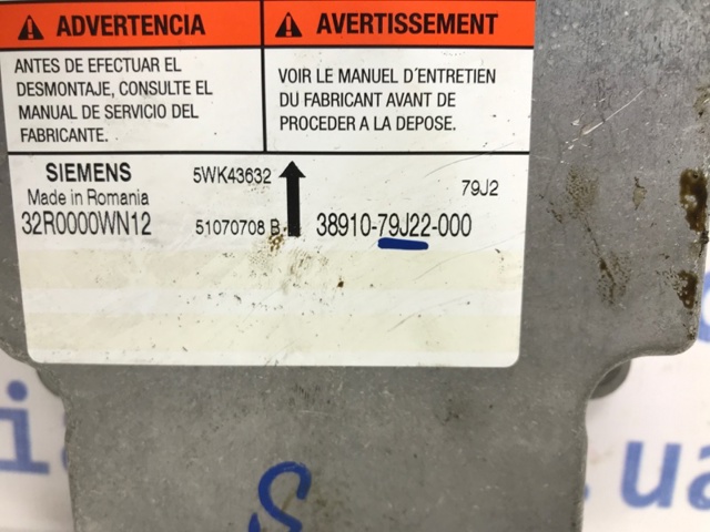 SUZUKI 3891079J22 в наличии Полтава