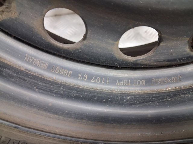 NISSAN 40300JG007 Диски колесные стальные (штампованные) в наличии Тернополь
