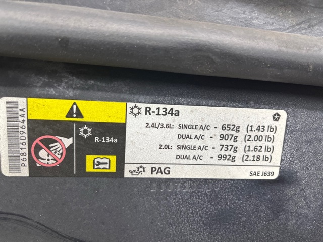 CHRYSLER 5076777AE Капот в наличии Киев