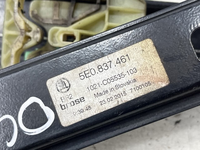 5E0837461 VAG Механизм стеклоподъемника двери передней левой купить в Ужгород