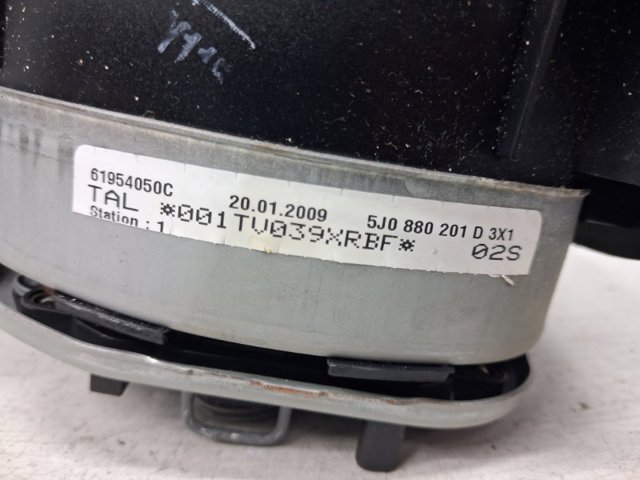 VAG 5J0880201D3X1 Подушка безопасности (AIRBAG) водительская в наличии Черновцы