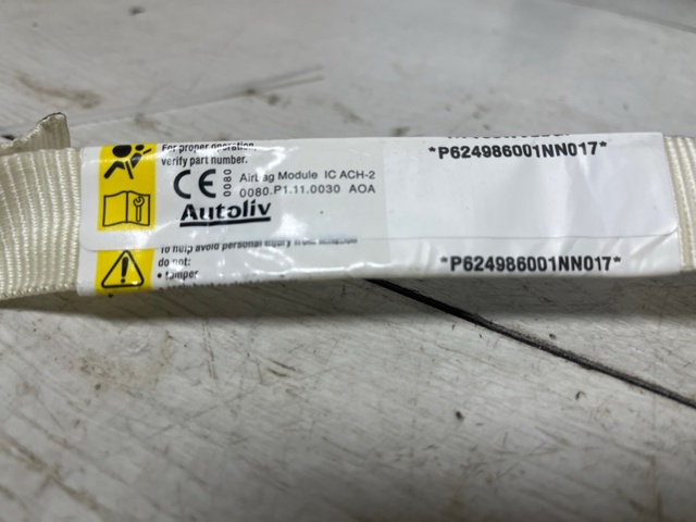 Подушка безопасности, боковая, левая 68100767AC CHRYSLER