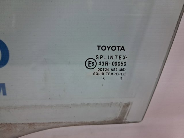 TOYOTA 6810205030 Стекло двери передней левой в наличии Запорожье