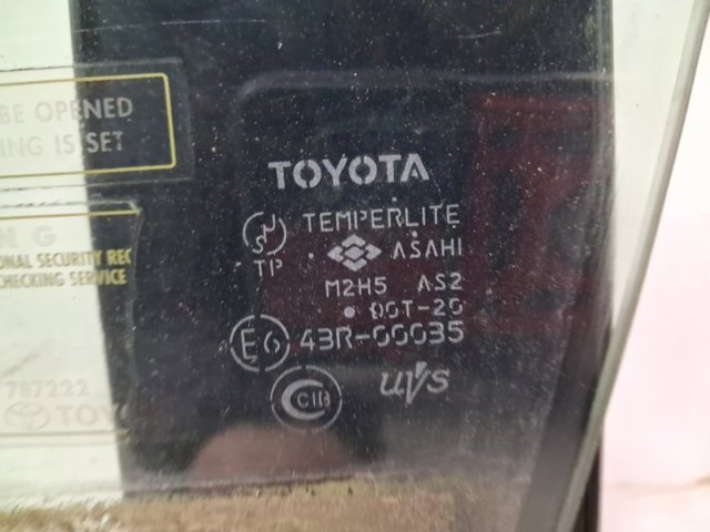 TOYOTA 6810233080 Стекло двери передней левой в наличии Черновцы