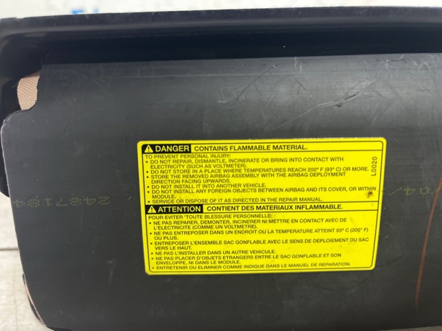 CHRYSLER 68102342AF Подушка безопасности (AIRBAG) пассажирская, защиты коленей в наличии Павлоград