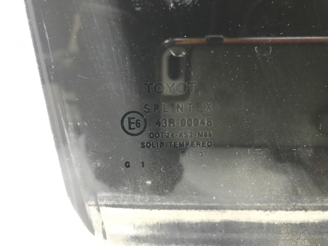 TOYOTA 6810305120 Стекло двери задней правой в наличии Тернополь