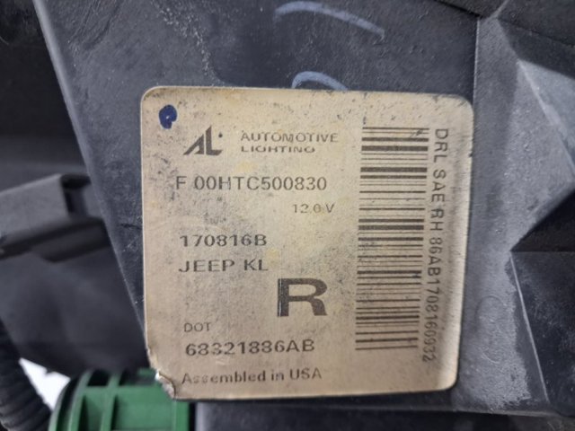 CHRYSLER 68321886AB Фара дневного света правая в наличии Ужгород