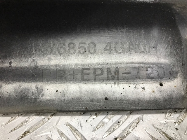 768504GA0H NISSAN Накладка (молдинг) порога наружная правая купить в Винница