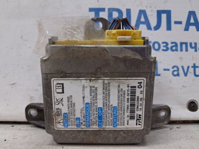 Блок управления airbag 77960SNBT02 HONDA