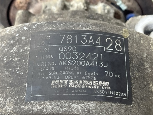 MITSUBISHI 7813A428 Компрессор кондиционера в наличии Николаев