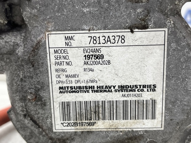 7813A483 MITSUBISHI Компрессор кондиционера купить в Чернигов