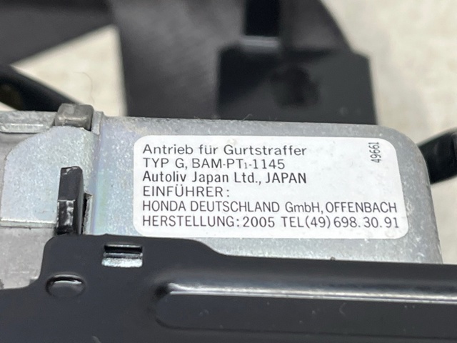 81450SEAE02ZA HONDA Ремень безопасности купить в Винница