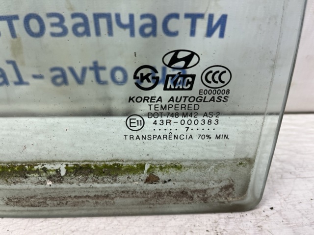 Стекло-форточка двери, задней, левой 834173K000 HYUNDAI