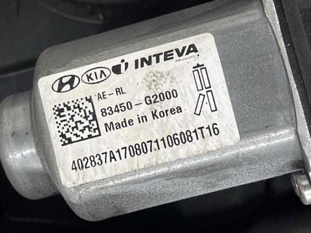 HYUNDAI 83471G2000 Механизм стеклоподъемника двери задней левой в наличии Винница